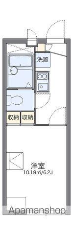 レオパレスNAGISA(1K/2階)の間取り写真