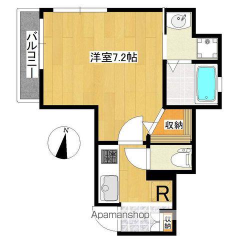 クレールメゾン柏木(1K/3階)の間取り写真