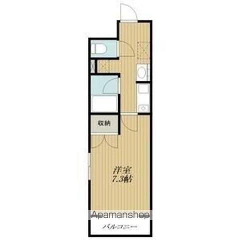 プロビデンス御器所(1K/4階)の間取り写真