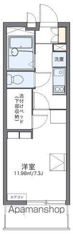 レオパレス吉原(1K/3階)の間取り写真