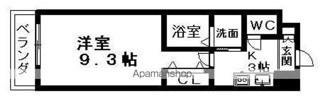 KDXレジデンス今池(1K/5階)の間取り写真