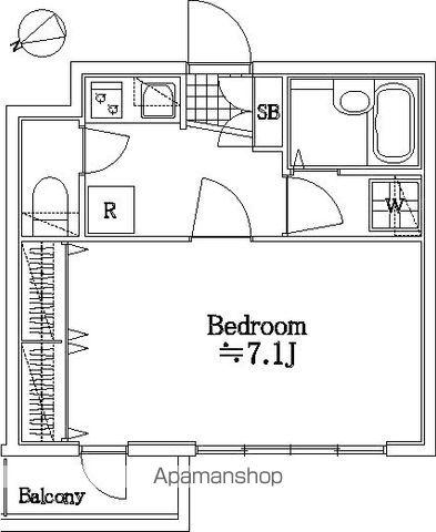 アプレシティ国分寺 3階階 間取り
