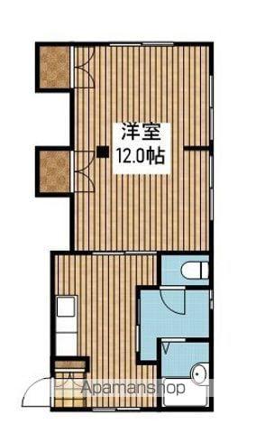 イーストマタラク(1K/2階)の間取り写真