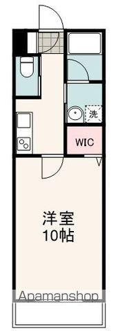 モリノヨコ(1K/3階)の間取り写真