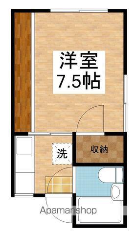 ハイツYAMASYO(1K/1階)の間取り写真