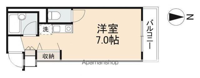 グリンピア番町(ワンルーム/3階)の間取り写真