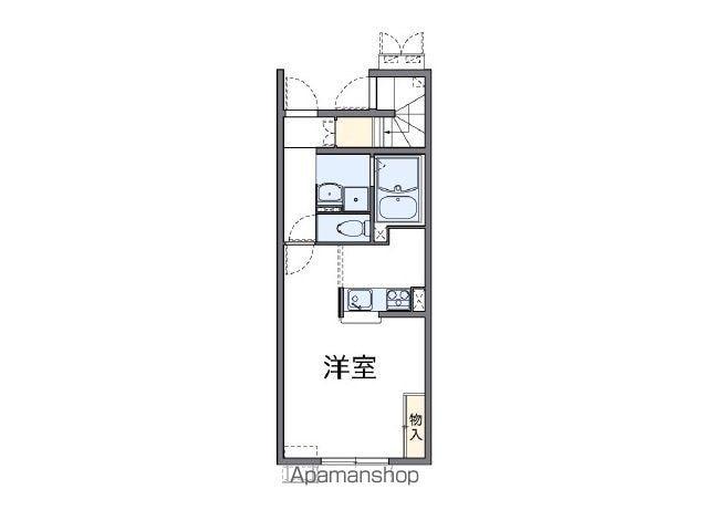 レオネクストはなみずき(1K/1階)の間取り写真