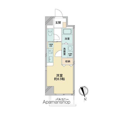 LA DOUCEUR今池(ワンルーム/5階)の間取り写真