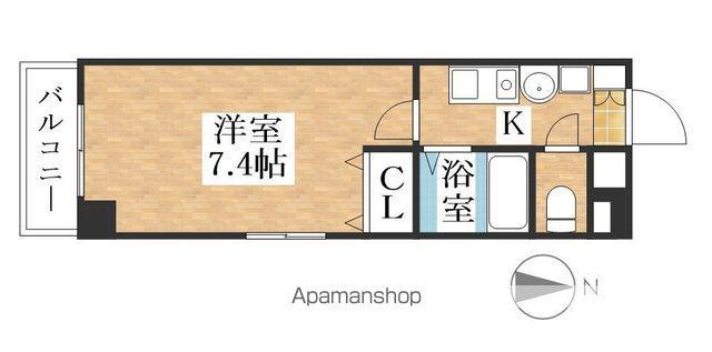 レジデンスT・L大金(1K/3階)の間取り写真