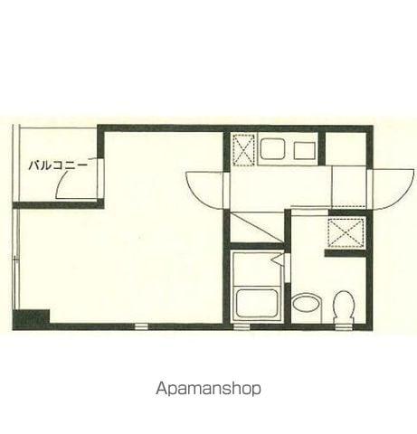 ビクトリー文庫(ワンルーム/3階)の間取り写真