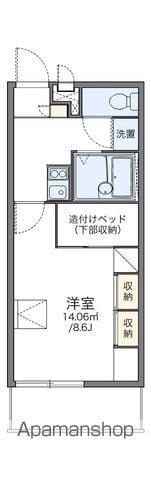 レオパレスIB(1K/1階)の間取り写真