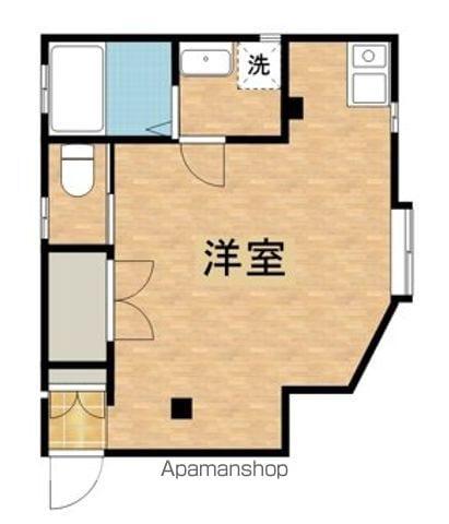 キャナル春日町(ワンルーム/1階)の間取り写真