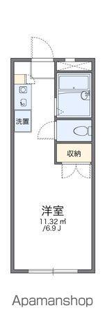 レオパレスANNEXEGAWA 1階階 間取り