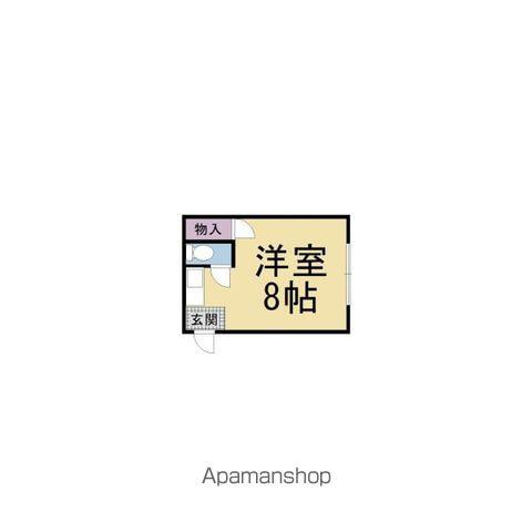 コーポ乾隆(ワンルーム/3階)の間取り写真
