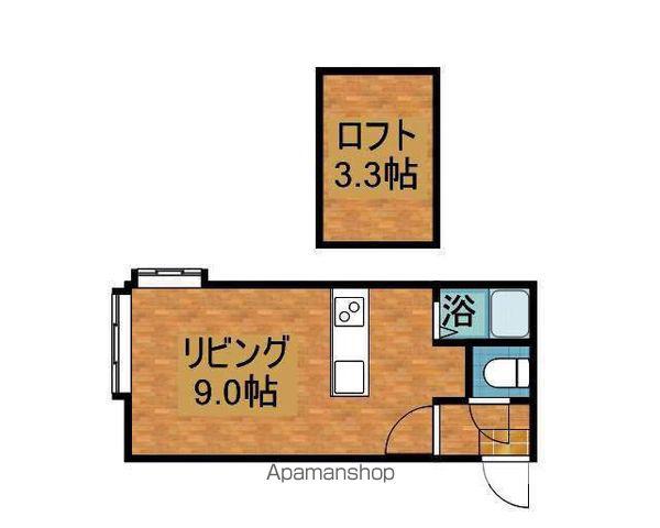 ラフォーレ壱番館(ワンルーム/2階)の間取り写真