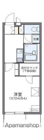 レオパレスK(1K/3階)の間取り写真