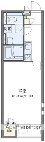クレイノARCADIA(1K/2階)の間取り写真