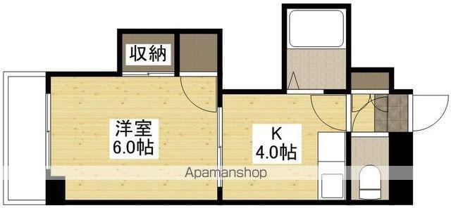 ANNEX十日市(1K/2階)の間取り写真