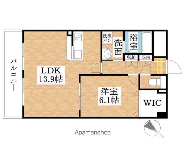 PREMIER MARCHE(1LDK/3階)の間取り写真