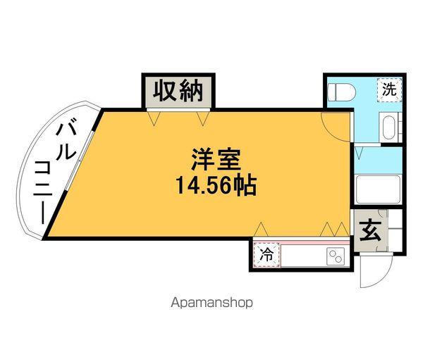 グランドルチェ5(ワンルーム/9階)の間取り写真