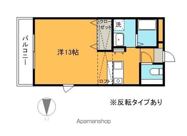 プレミール6番館(ワンルーム/3階)の間取り写真