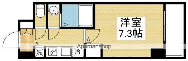 S-RESIDENCE新大阪駅前(1K/14階)の間取り写真