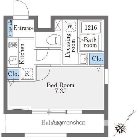 LA DOUCEUR巣鴨イースト(1K/3階)の間取り写真