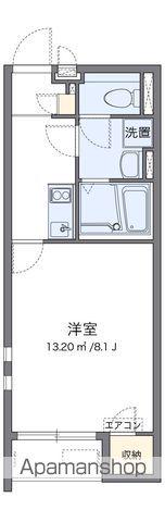 クレイノエストレーラ(1K/1階)の間取り写真