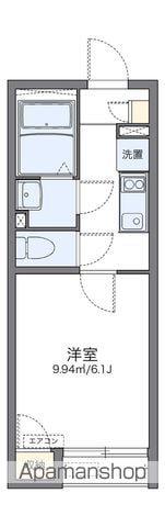 レオネクスト水木(1K/2階)の間取り写真