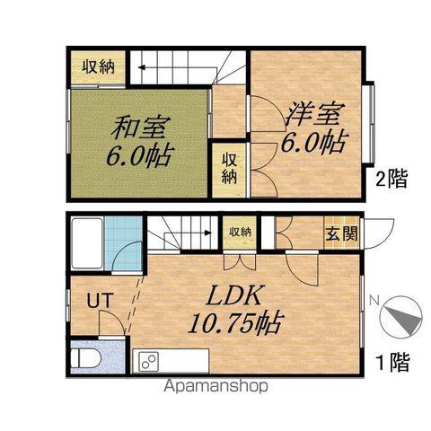 メゾンド新光Ⅳ(2LDK/1階)の間取り写真