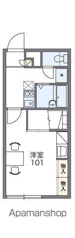 レオパレス新さっぽろⅠ(1K/2階)の間取り写真