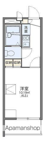 レオパレス西陵(1K/2階)の間取り写真