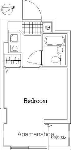 ドルフ高円寺南(ワンルーム/1階)の間取り写真