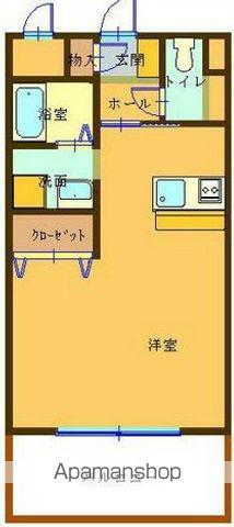 プレミール12番館(ワンルーム/2階)の間取り写真
