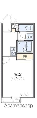レオパレスアメイシャ(1K/2階)の間取り写真