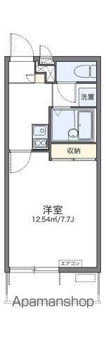 レオパレスコンフォートフレアⅢ(1K/2階)の間取り写真