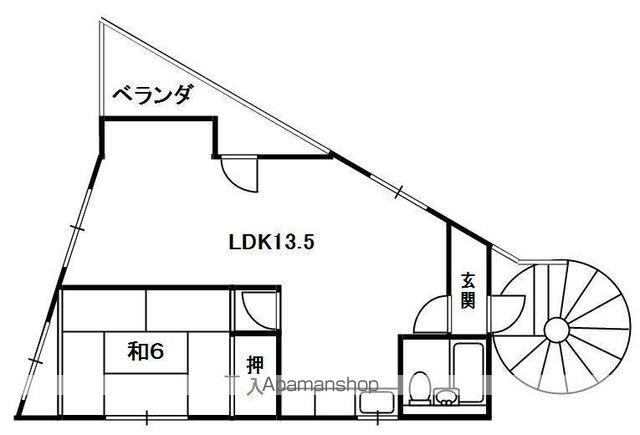 イスパシオ三山木(1LDK/2階)の間取り写真