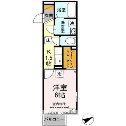 グータン 1階階 間取り