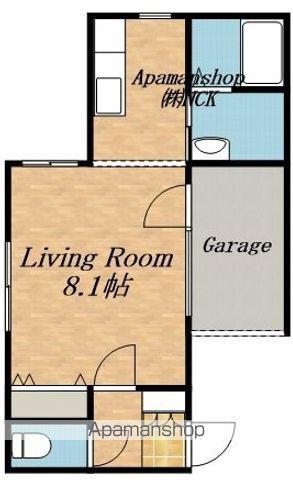 LIVING WITH MOTO(1K/4階)の間取り写真