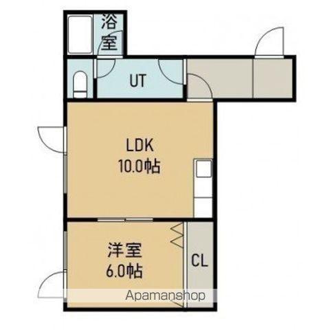 キャッスルイトウ(1LDK/2階)の間取り写真