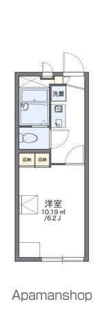 レオパレスMARIKO(1K/1階)の間取り写真