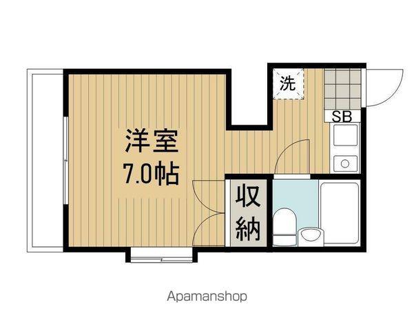 カーサプランタ(1K/2階)の間取り写真