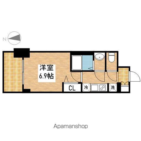 プレサンスTHE久屋大通レジェンド(1K/13階)の間取り写真