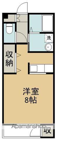 イリーニSAKO(1K/1階)の間取り写真