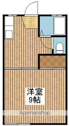 交詢ハイツ(1K/2階)の間取り写真