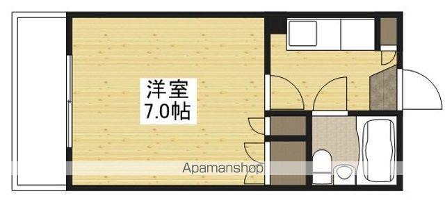 第3松岡ビル(1K/2階)の間取り写真