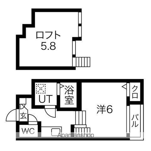 A-STAGE東大曽根(1K/2階)の間取り写真