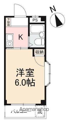 リブ西宝(1K/3階)の間取り写真