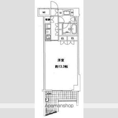 YOTSUYADUPLEXD-R 2階階 間取り