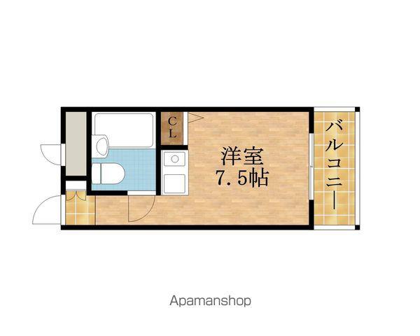 ヴィレッジ・スプリングヒル(ワンルーム/3階)の間取り写真